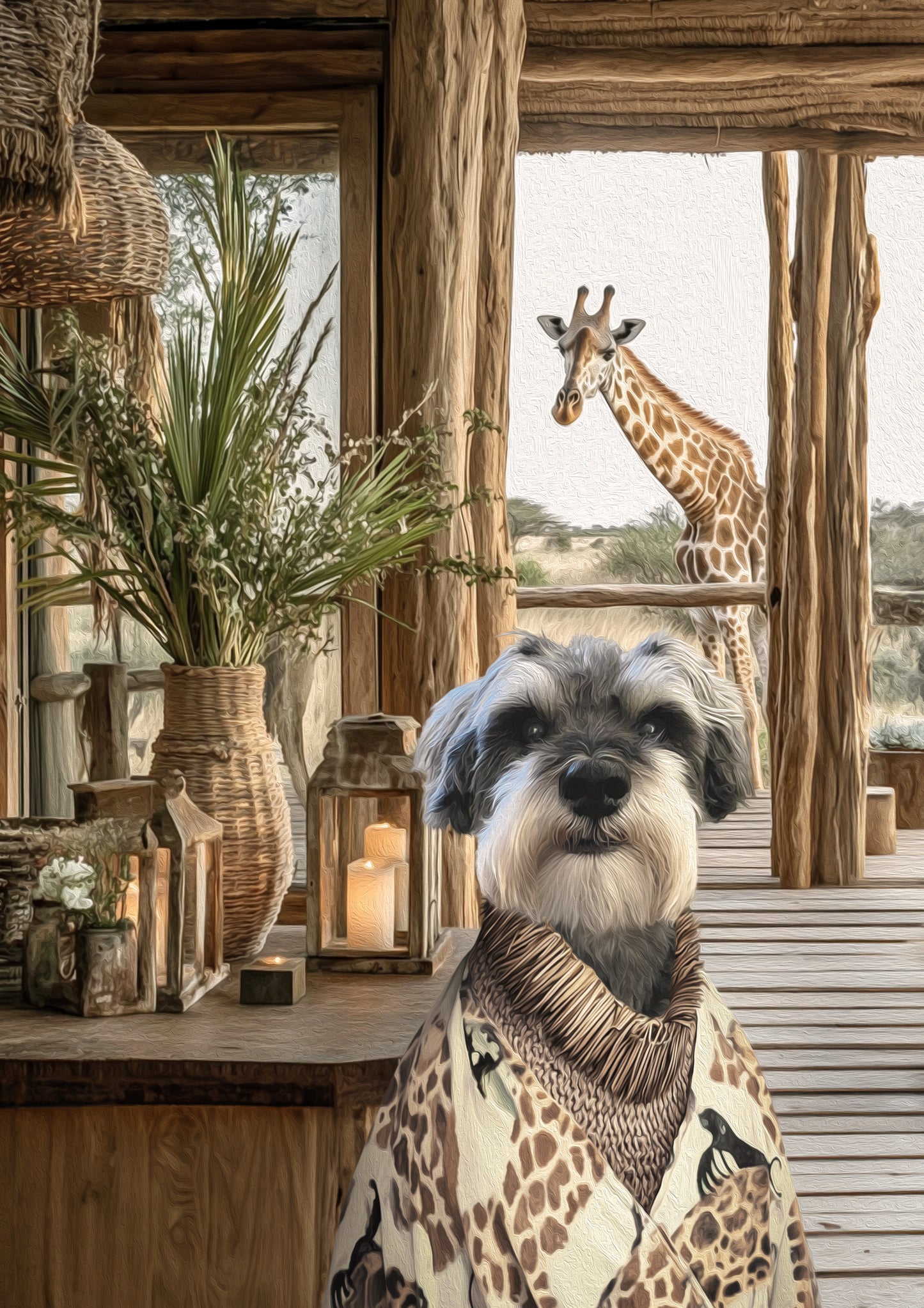 WagAfari Safari - Giraffe