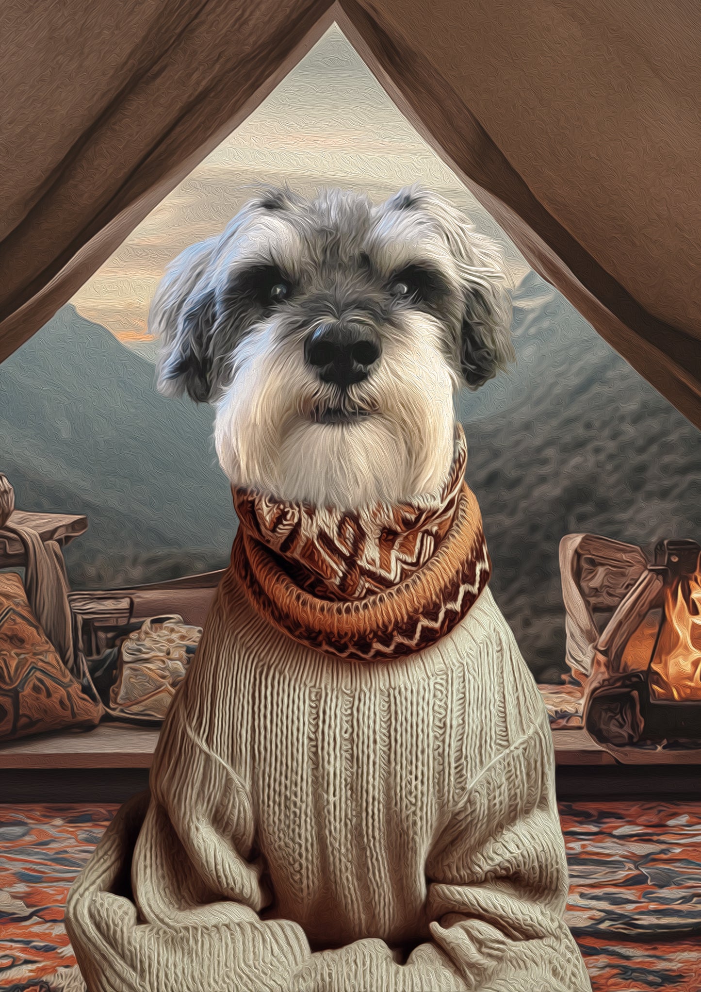 Desert Paws - Aztec Jumper