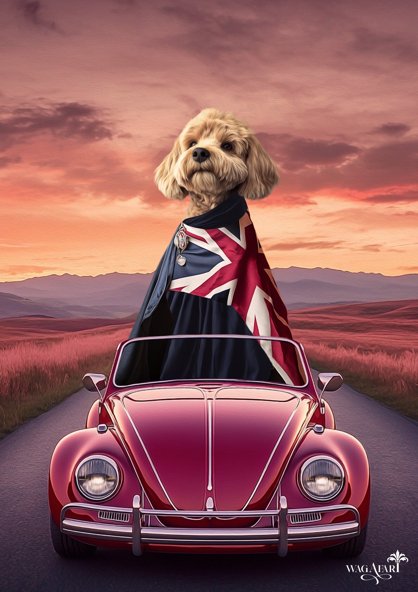 The Great British Bark-Off - Road Trip VW Beetle