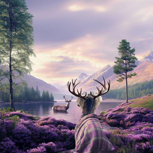 Oh Deer He's Seen Me! - No Text