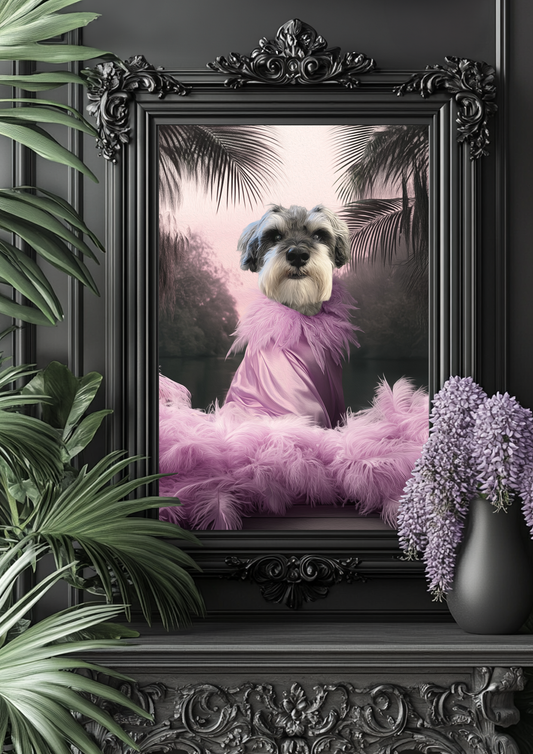 Feathered Pawradise - Pink Feathers
