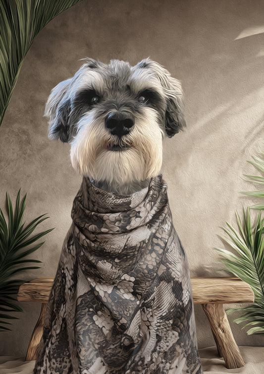 Bark & Breeze - Snake Print Dress