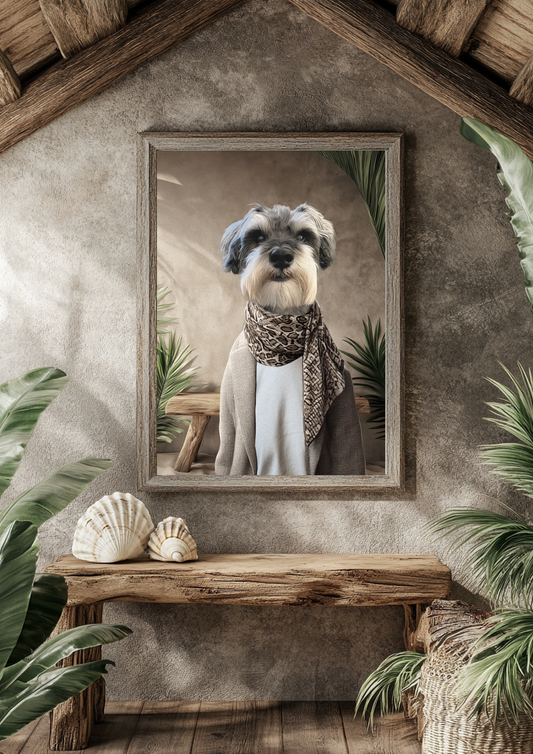 Bark & Breeze - Snake Print Scarf